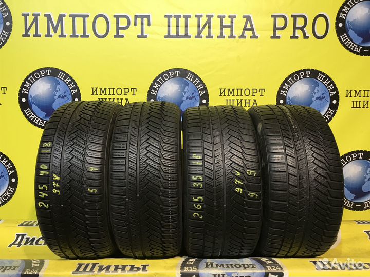 Continental ContiWinterContact TS 850 P 245/40 R18 и 265/35 R18 97V