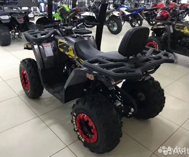 Квадроцикл Motoland Wild Track X 200 черно-красный