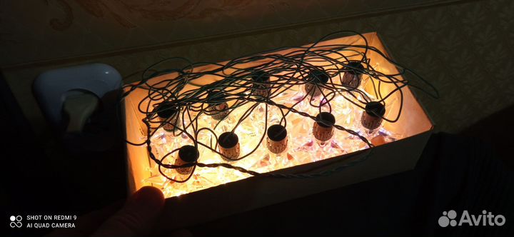 Новогодняя гирлянда СССР