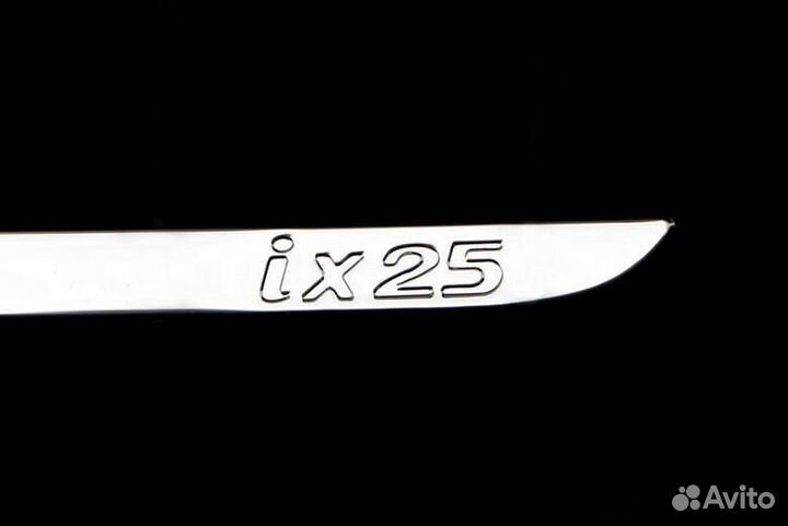 Накладка на крышку багажника Hyundai Creta (нерж)