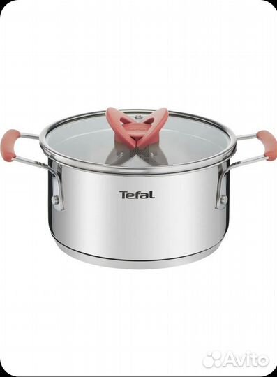 Набор посуды Tefal, кастрюли, сковороды, крышки