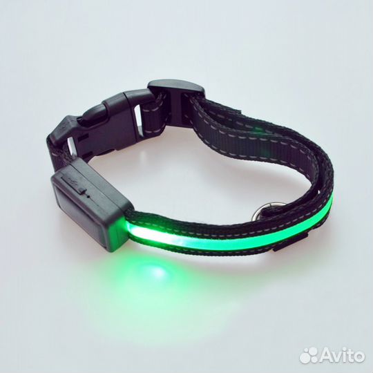 Светящийся ошейник для собак