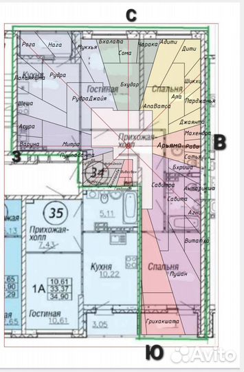 Консультация по Васту, подбор квартиры