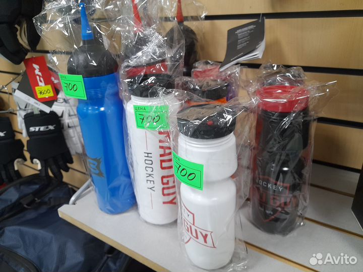 Сумки для коньков и клюшек,бутылки для питья
