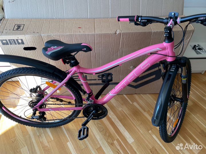 Сборка велосипеда из коробки