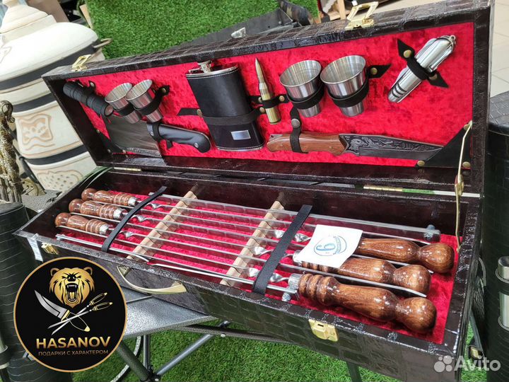 Набор для шашлыка подарочный