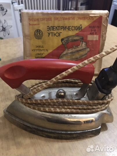 Ретро утюг