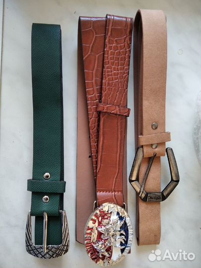 3 новых женских ремня