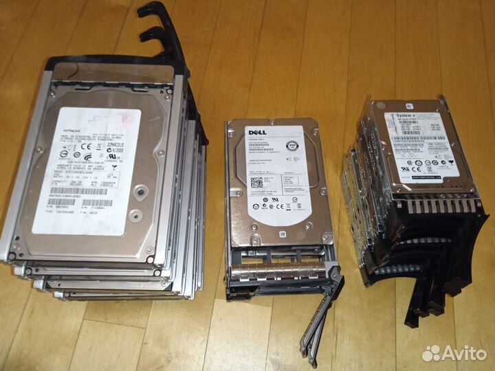 Серверные жесткие диски и салазки