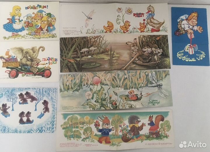 Открытки В.Зарубин, В. Четвериков