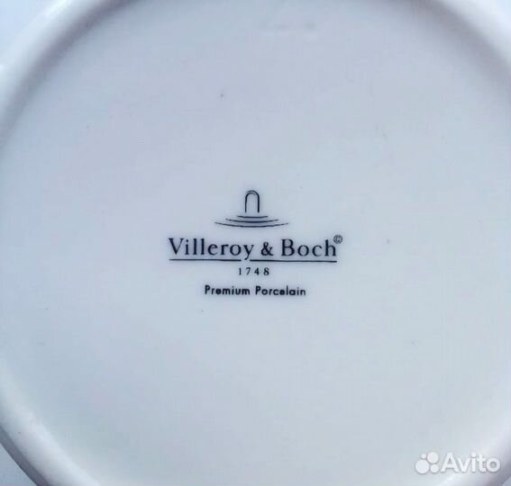 Villeroy and Boch чашка с блюдцем оригинал