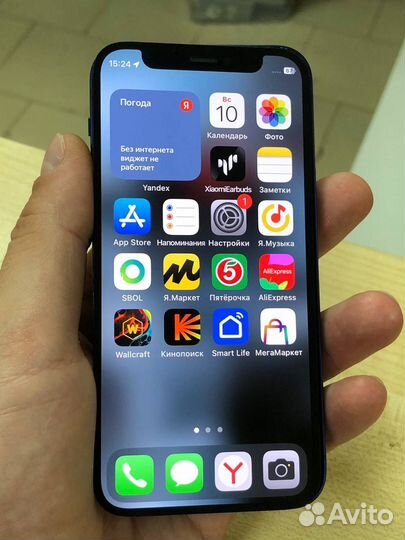 Дисплей iPhone 12 mini с дефектом