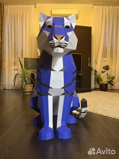 Тигр. Изготовление фигуры тигра