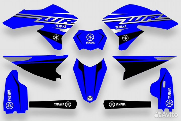 Наклейки Графика yamaha WR250X Wr250R