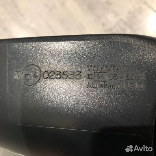 Зеркало Toyota Spade Porte 2012-2020 NCP140 141 LH