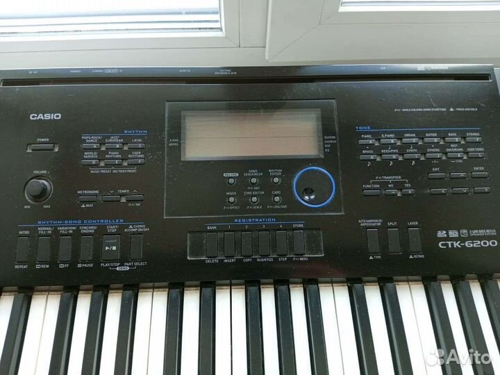 Синтезатор casio ctk 6200
