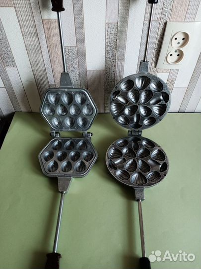 Вафельница СССР, форма для печенья и карамели
