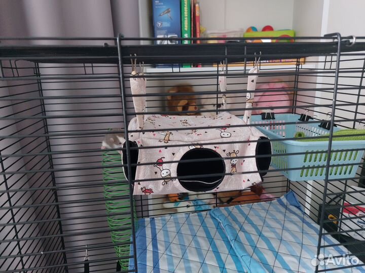 Домик, гамак, тоннель для крысы