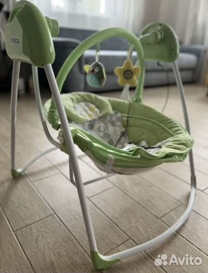 Детские качели шезлонг