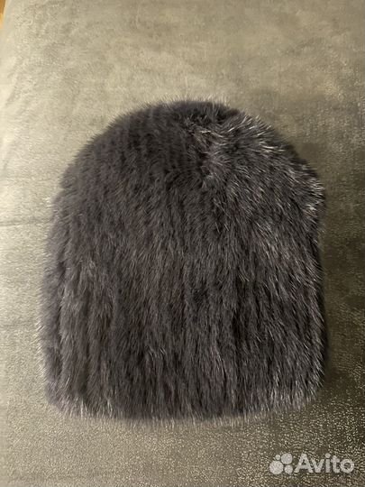 Шапка норковая женская