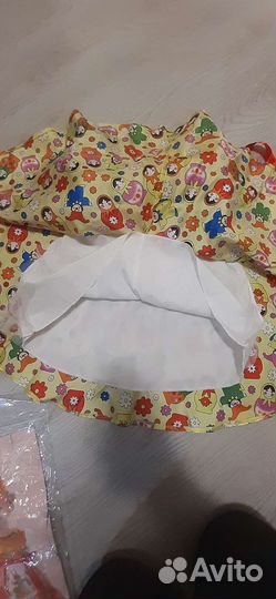 Новогодний костюм матрёшка