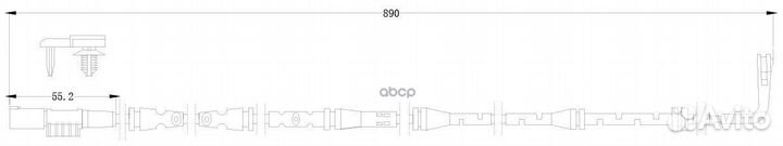 Датчик износа колодок для а/м Land Rover Discovery