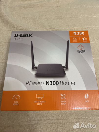 Роутер Wi-Fi D-Link DIR-615