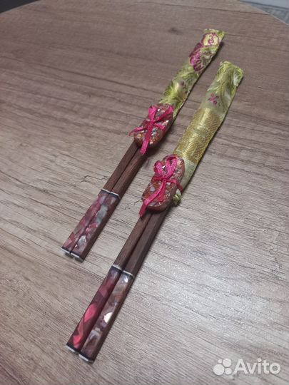 Палочки для еды с подставкой подарочные Вьетнам