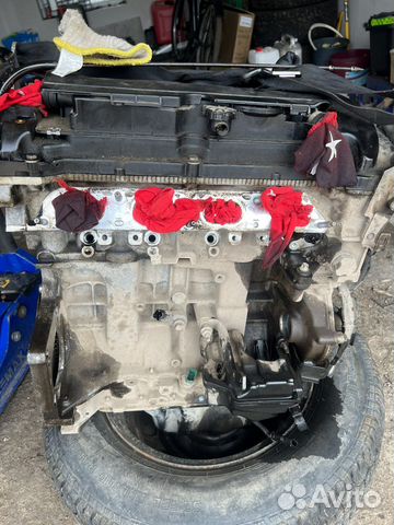 Двигатель peugeot -citroen EP6CDT на запчасти