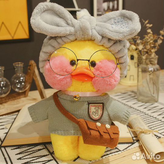 Мягкая игрушка Уточка Лалафанфан Lalafanfan Duck