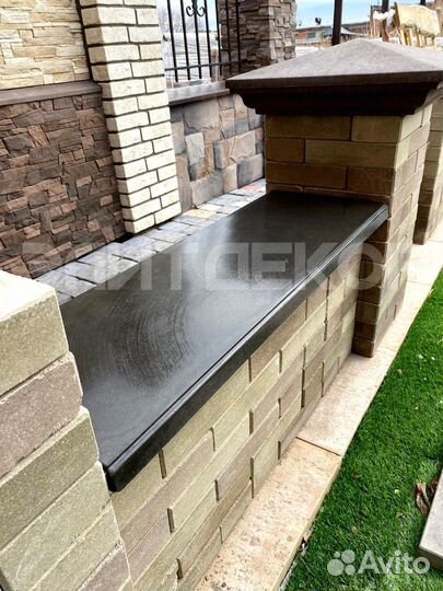 Парапеты бетонные колпаки бетонные