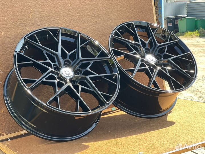 Литые диски HRE FF10 R19 5x108 черные глянец