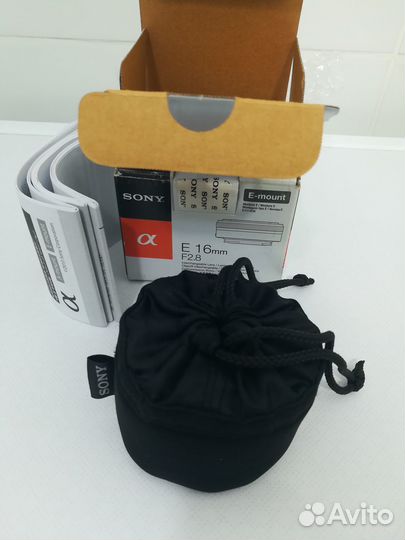 Sony E 16 mm f/ 2.8 (SEL16F28)