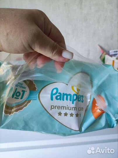 Подгузники pampers premium care 2