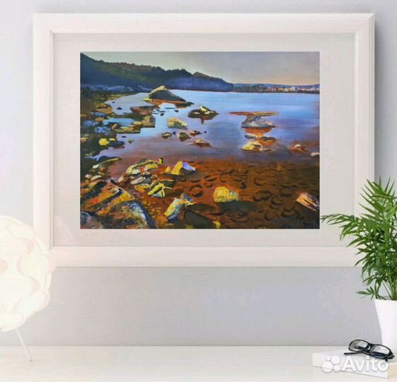 Картина маслом на холсте пейзаж