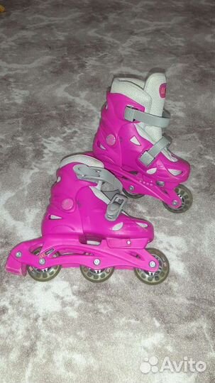 Роликовые коньки детские раздвижные