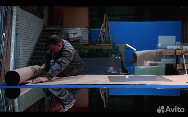 Дверь стеклянная межкомнатная