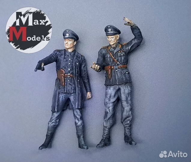 Миниатюры солдат в росписи 1/35