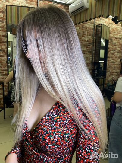 Окрашивание волос / Стрижка