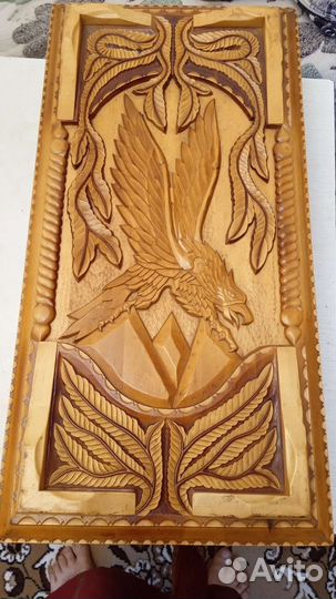 Нарды ручной работы бу