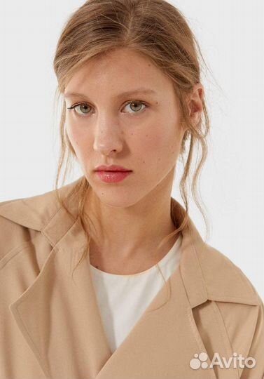 Тренч stradivarius