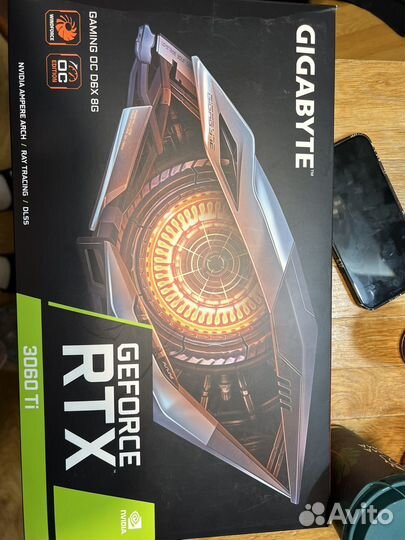 Продам gigabyte rtx 3060ti gddr 6x