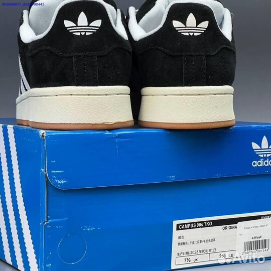 Кроссовки Adidas Campus 00 Black (Арт.64350)