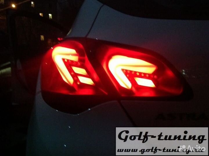 Opel Astra J 5Дв 09-15 Фонари Lightbar Design