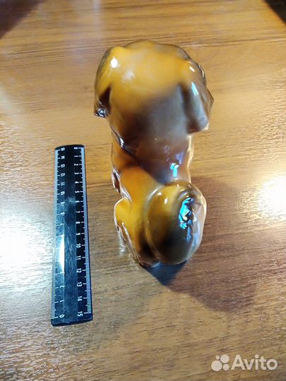 Фигурка собачки из керамики