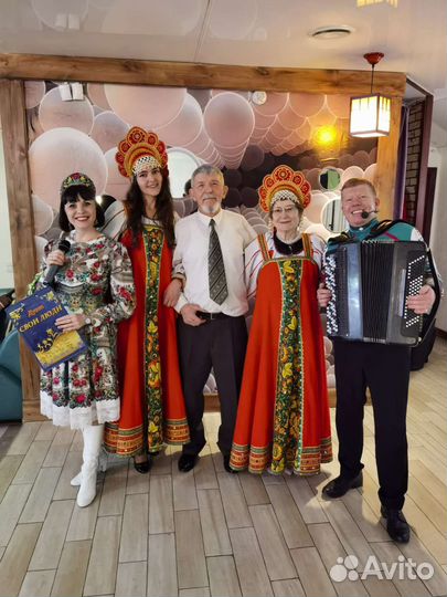 Ведущая и Dj-баянист. Поющие (Баян,песни,танцы)