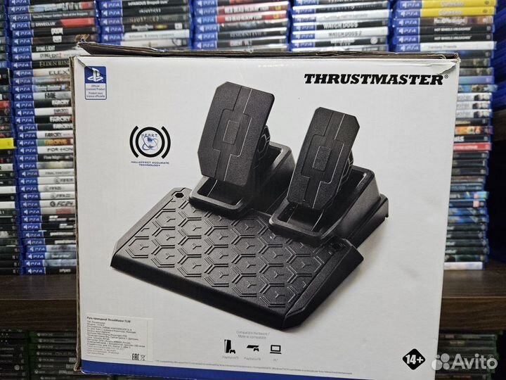 Руль thrustmaster t128 для PS4,5,пк