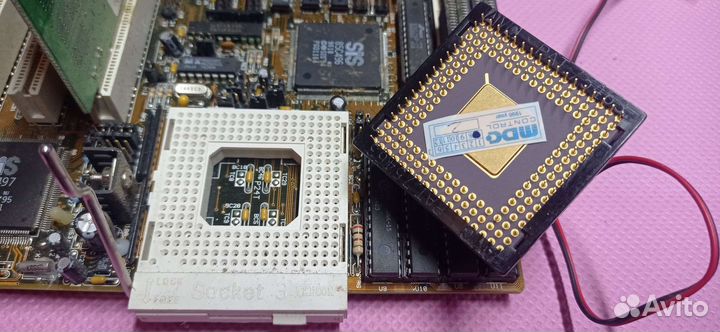 Ретро материнские платы и комплектующие