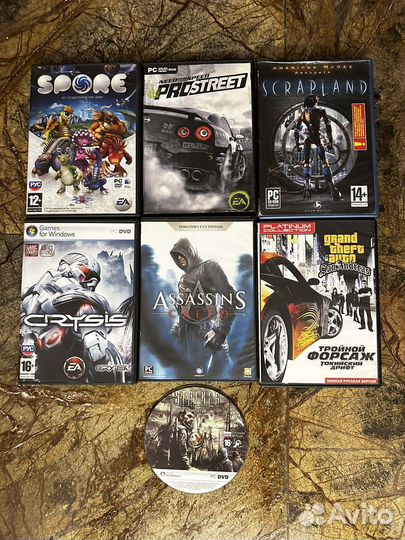 Компьютерные игры диски для пк