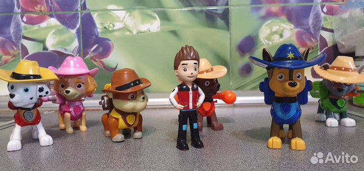 Игрушки щенячий патруль фигурки и фиксики набор